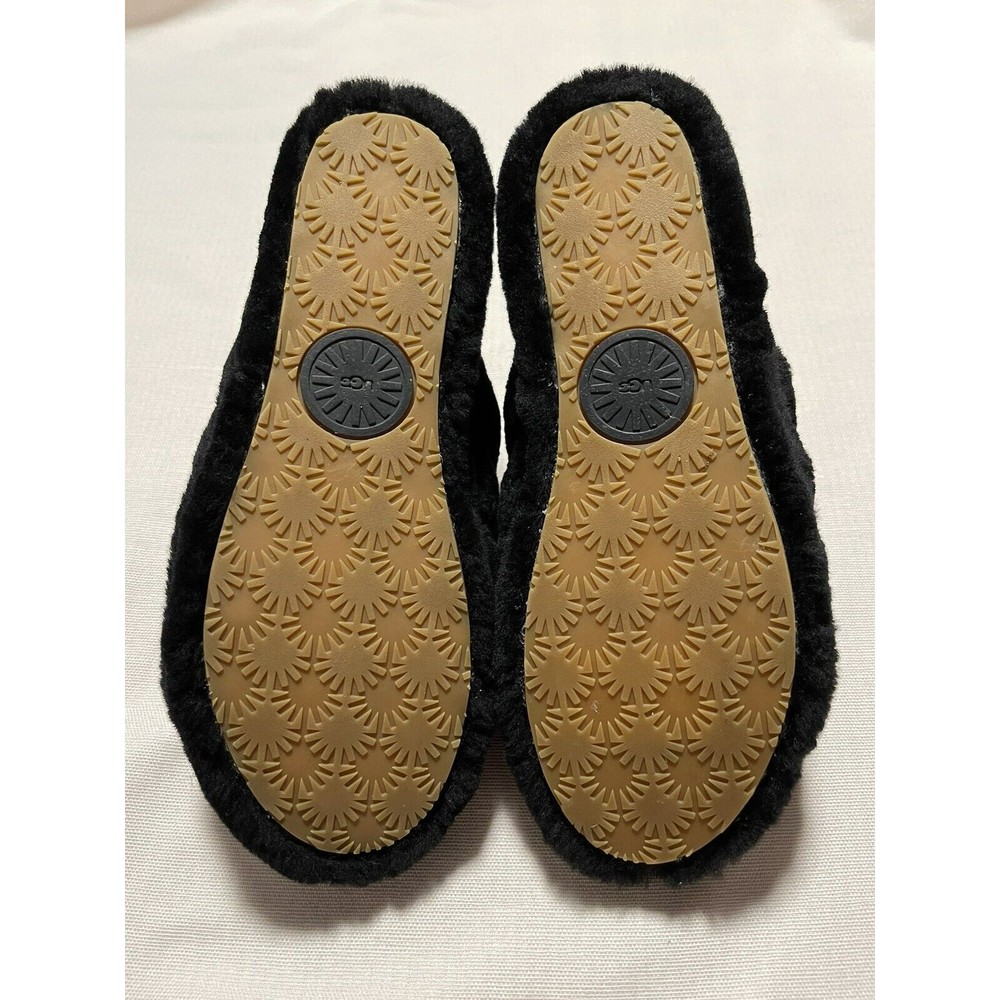 UGG Fluff Yeah Slide Women's Slipper - Black - US Size 10 - Picture 12 of 13